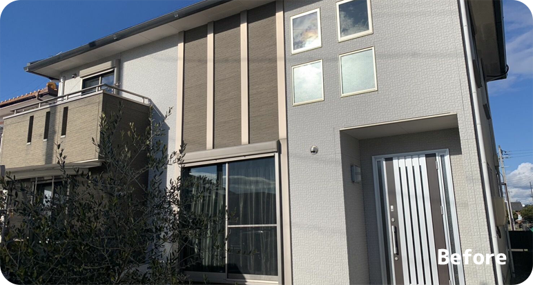 塗り替えショップの施工事例